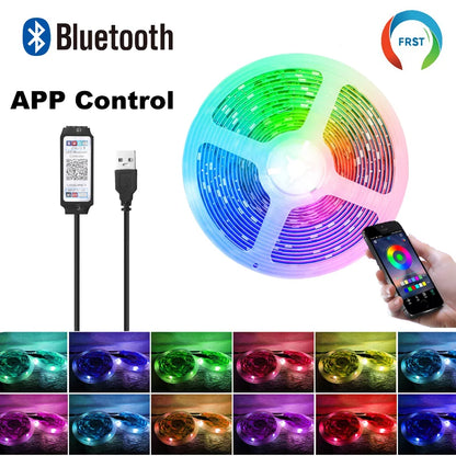 Color RGB 5050 LED Strip Bluetooth Tape