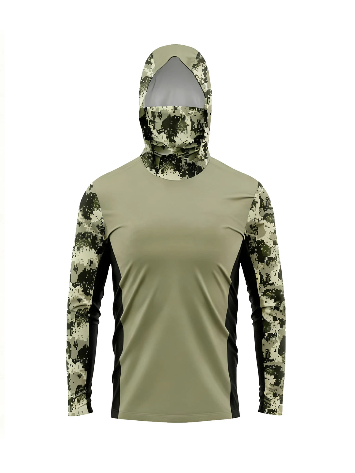 Men Hood Fishing Shirt Long Sleeve Fishing Clothing Fishing T Shirt Uv Protection Fishing Shirt Fishing Apparel Quick Dry