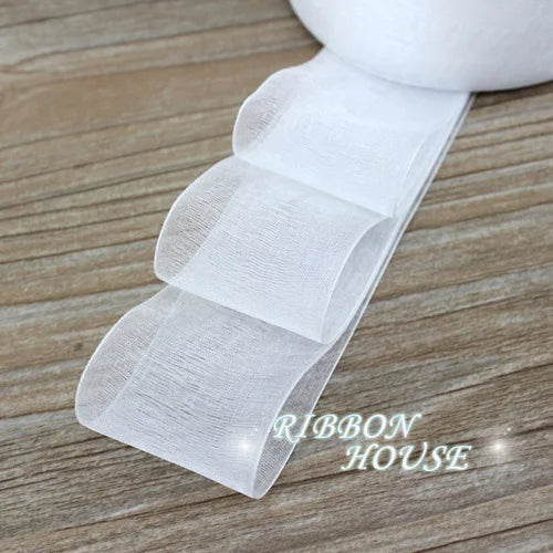 40mm Organza Ribbons Wholesale Gift Wrapping Decoration Christmas Ribbons