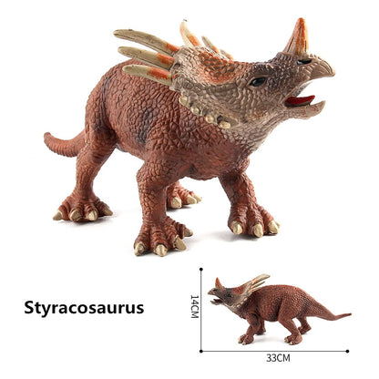High Quality PVC Jurassic Dinosaurs World Action Figures Decoration Tyrannosaurus Brachiosaurus Rex Model Toy for Christmas Gift
