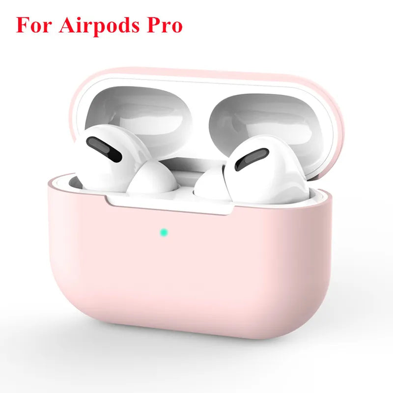 Silicone Protective Case for Apple AirPods Pro and AirPods 3