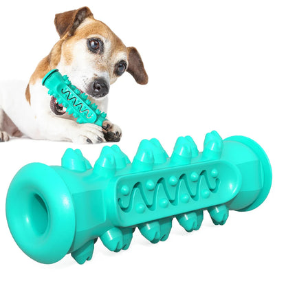 Dog Molar Toothbrush Toys Chew Cleaning Teeth Elasticity Soft Puppy Dental Care Extra-Tough Pet Cleaning Toy Supplies Dog Toys