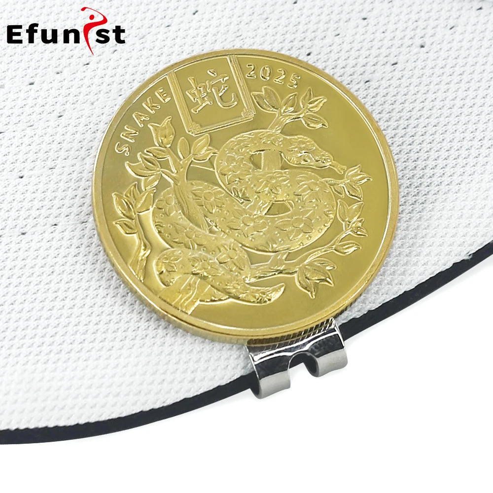 Golf Ball Mark With Golf Hat Clip Magnetic