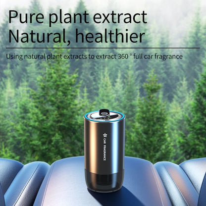 Car Aroma Diffuser With LED Starry Ambient Light 50ml Cologne Perfume Car Air Freshener Flavoring for Cars Fragrance Diffusers