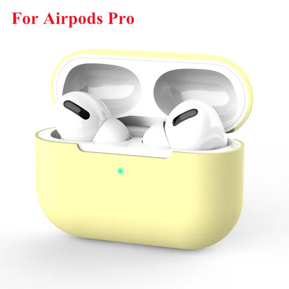 Silicone Protective Case for Apple AirPods Pro and AirPods 3