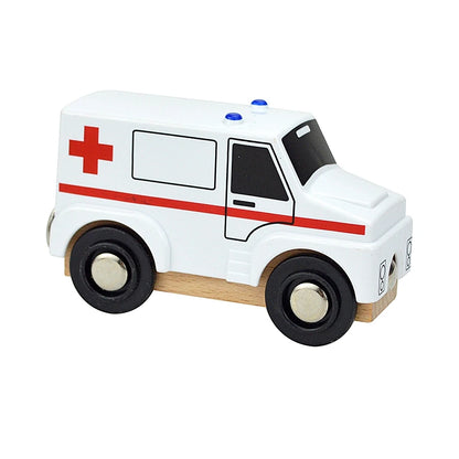 Wooden Track Electric Locomotive Train Magnetic Car Toy for All Brand Wooden Train Track Railway Toys for Kids Educational Toys