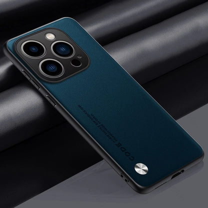 For iPhone 16 Pro Max Case Premium PU Leather Back Cover iPhone16 I Phone 16Pro 16 ProMax Plus Silicone Bumper Shockproof Coque