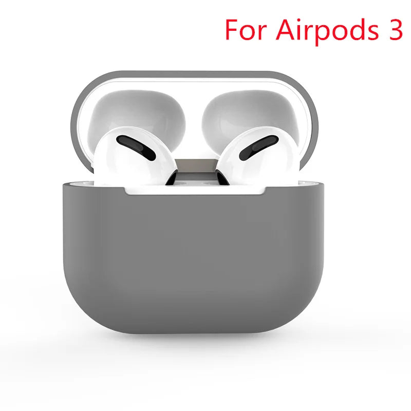 Silicone Protective Case for Apple AirPods Pro and AirPods 3
