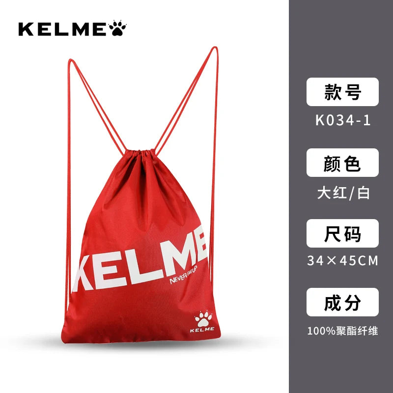 Kelme Band Pocket Football Training Bag Backpack Outdoor Mountaineering Travel Fitness Sports Backpack