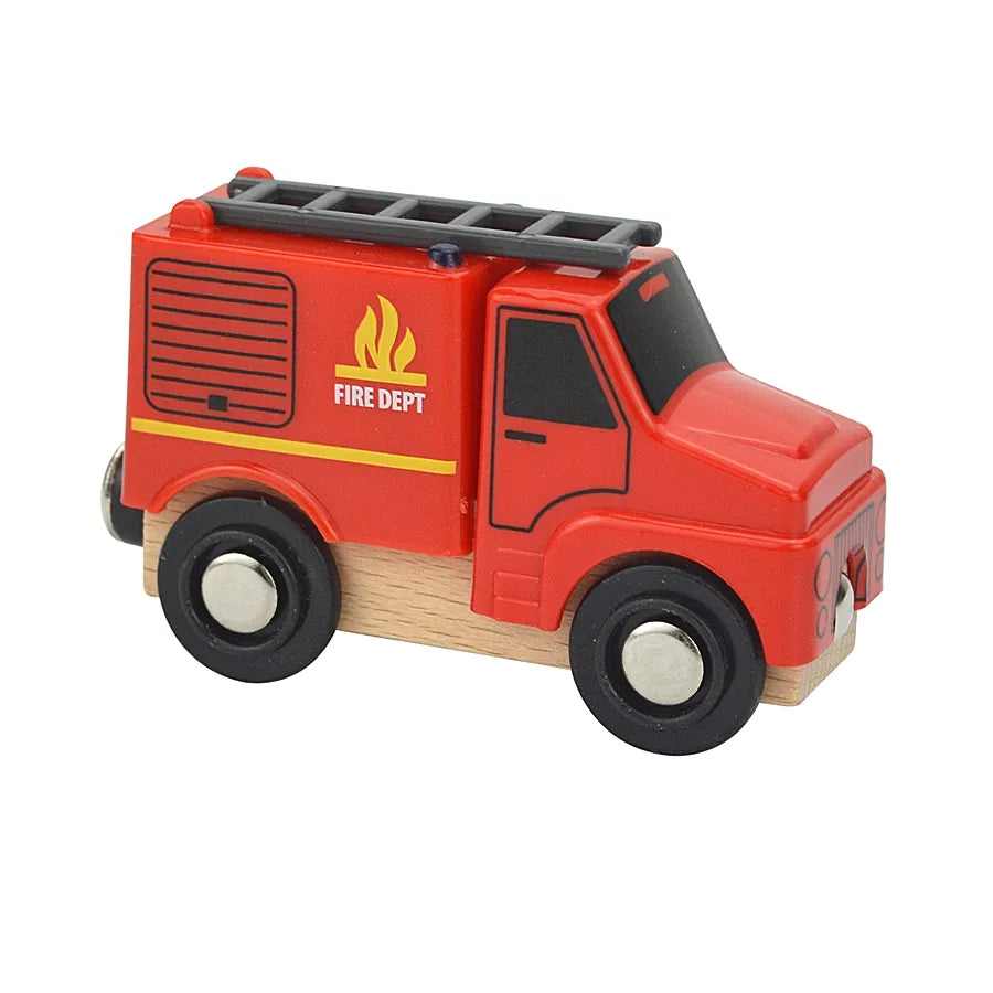 Wooden Track Electric Locomotive Train Magnetic Car Toy for All Brand Wooden Train Track Railway Toys for Kids Educational Toys