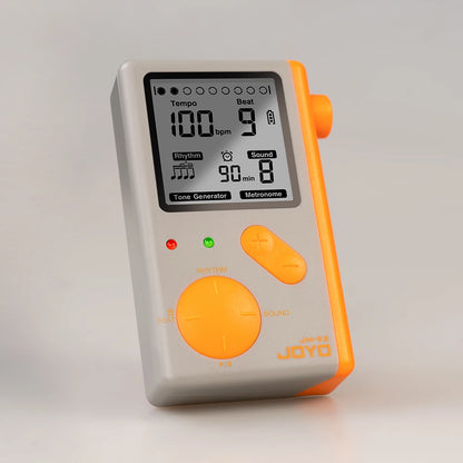JOYO JM-92 Electronic Metronome LED Screen Countdown Function 9 Rhythms Digital Electronic Metronome for Guitar Violin Bass