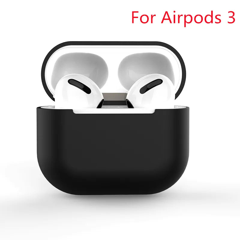 Silicone Protective Case for Apple AirPods Pro and AirPods 3