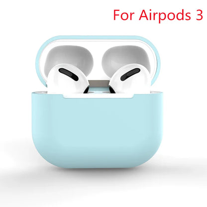 Silicone Protective Case for Apple AirPods Pro and AirPods 3