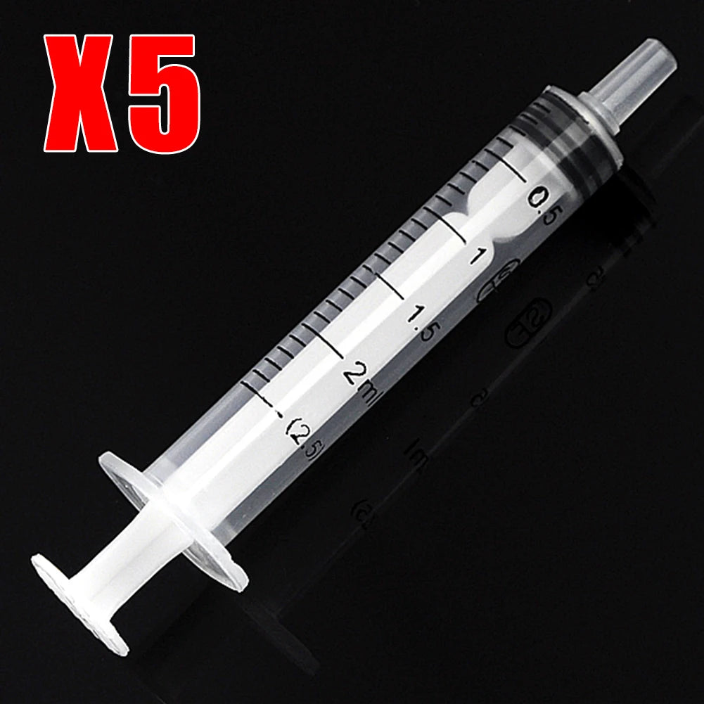 5pcs 1ml,3ml,5ml,10ml,20ml,2.5ml,30ml,50ml Sterile Pet Feeding Disposable Syringe or Hydroponics Lab Medical Tool Nutrient