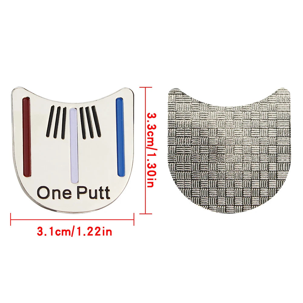 Golf Ball Mark With Golf Hat Clip Magnetic