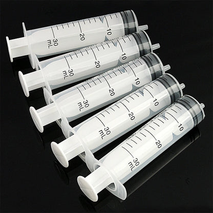 5pcs 1ml,3ml,5ml,10ml,20ml,2.5ml,30ml,50ml Sterile Pet Feeding Disposable Syringe or Hydroponics Lab Medical Tool Nutrient