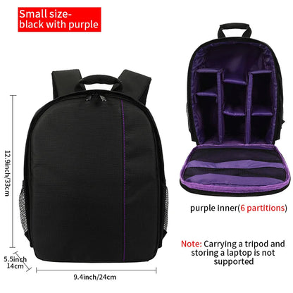 Digital Camera Backpack, Outdoor Large-Capacity Camera Bag, Laptop Backpack, Multi-Functional Convenient Backpack