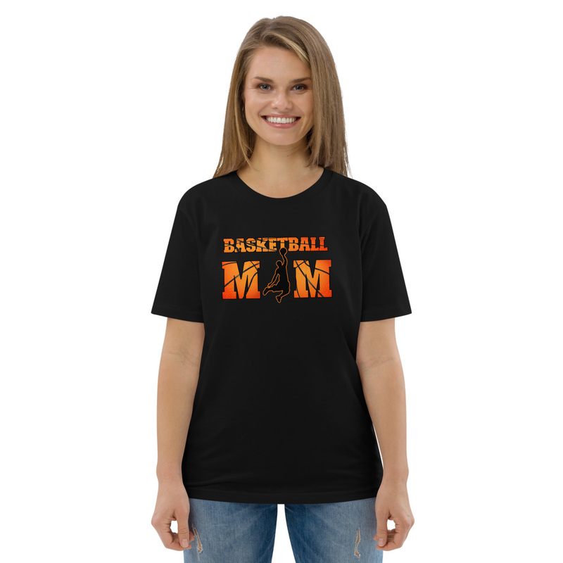 Basketball Mom Unisex Organic Cotton T-Shirt