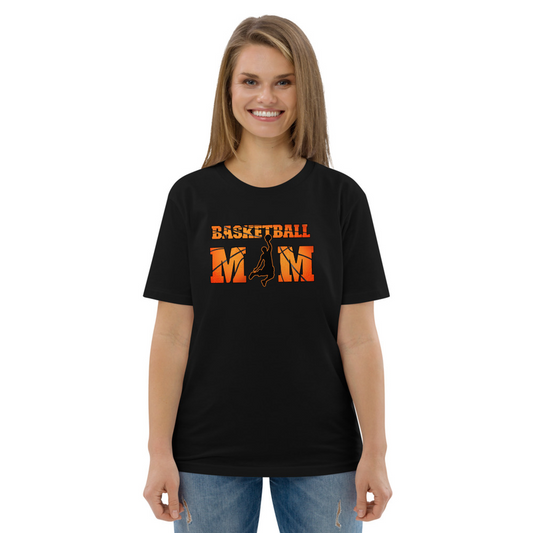 Basketball Mom Unisex Organic Cotton T-Shirt