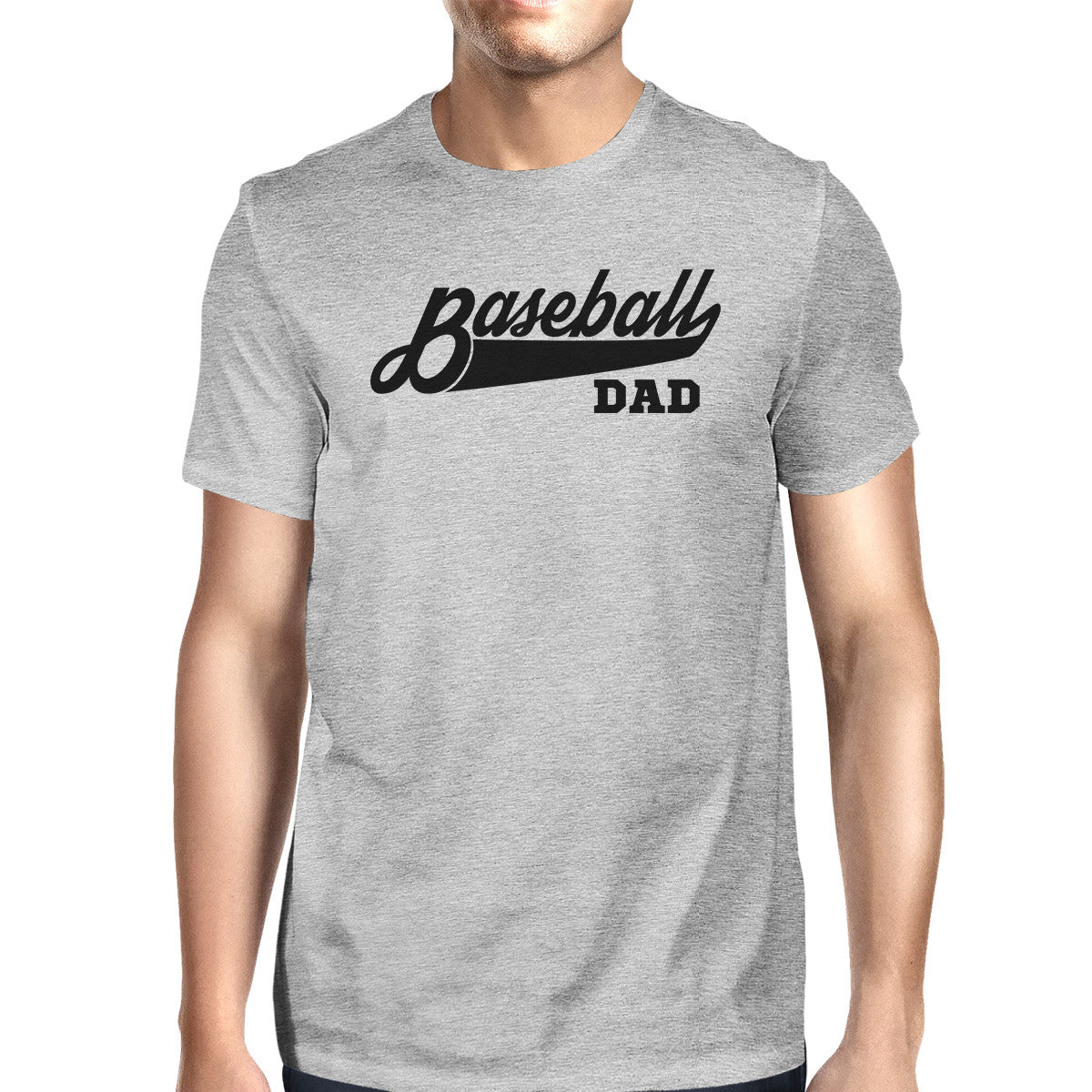 Baseball Dad Men's Short Sleeve Tee Unique Gifts for Baseball Fans