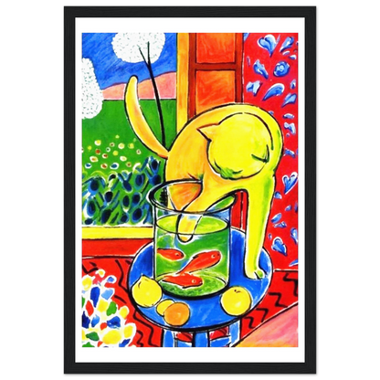 Henri Matisse the Cat With Red Fishes 1914 Poster
