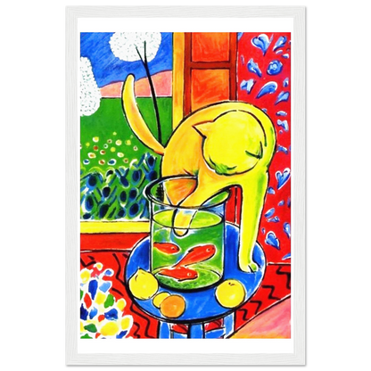 Henri Matisse the Cat With Red Fishes 1914 Poster