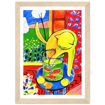 Henri Matisse the Cat With Red Fishes 1914 Poster