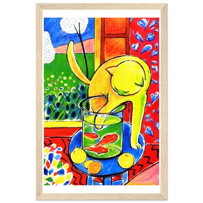 Henri Matisse the Cat With Red Fishes 1914 Poster