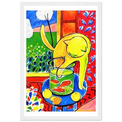 Henri Matisse the Cat With Red Fishes 1914 Poster