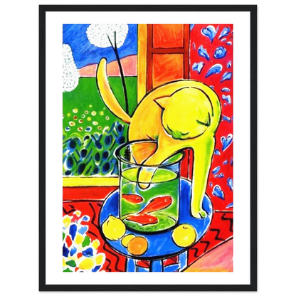 Henri Matisse the Cat With Red Fishes 1914 Poster