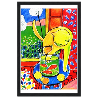 Henri Matisse the Cat With Red Fishes 1914 Poster