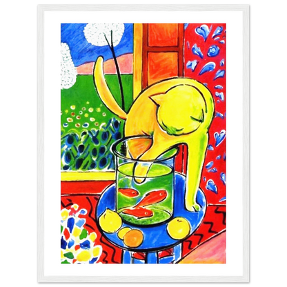 Henri Matisse the Cat With Red Fishes 1914 Poster