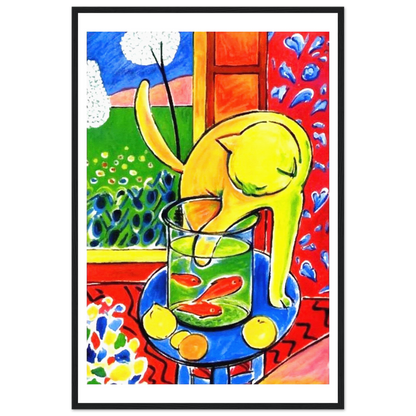 Henri Matisse the Cat With Red Fishes 1914 Poster
