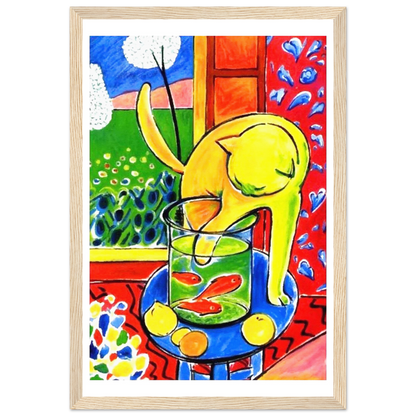 Henri Matisse the Cat With Red Fishes 1914 Poster