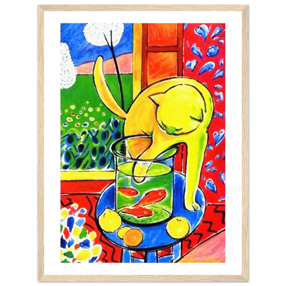Henri Matisse the Cat With Red Fishes 1914 Poster