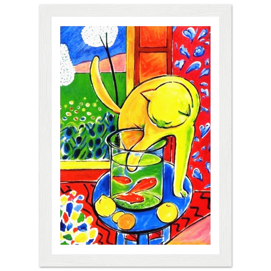Henri Matisse the Cat With Red Fishes 1914 Poster