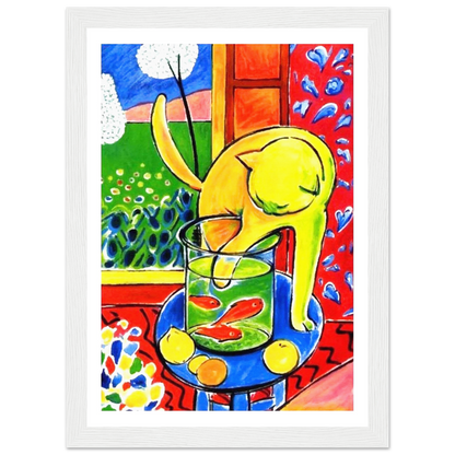 Henri Matisse the Cat With Red Fishes 1914 Poster