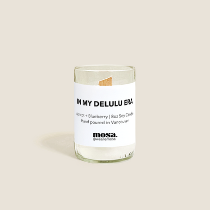 In My Delulu Era - Apricot Blueberry Candle