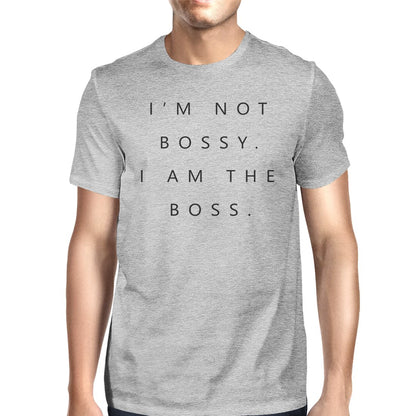 I'm Not Bossy Mens Funny Saying T-Shirt Hilarious Gift for Boss