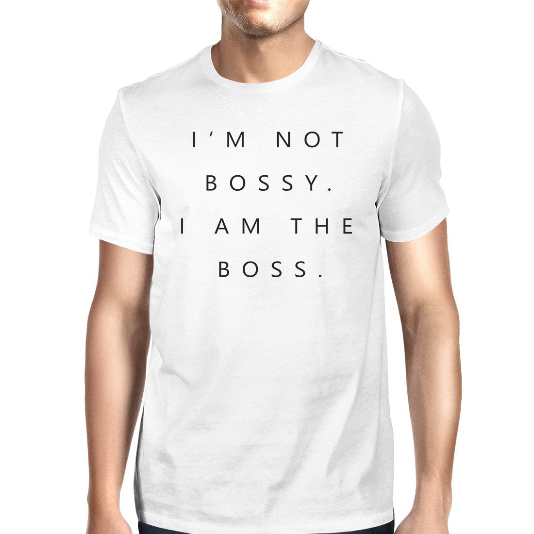 I'm Not Bossy Mens Funny Saying T-Shirt Hilarious Gift for Boss
