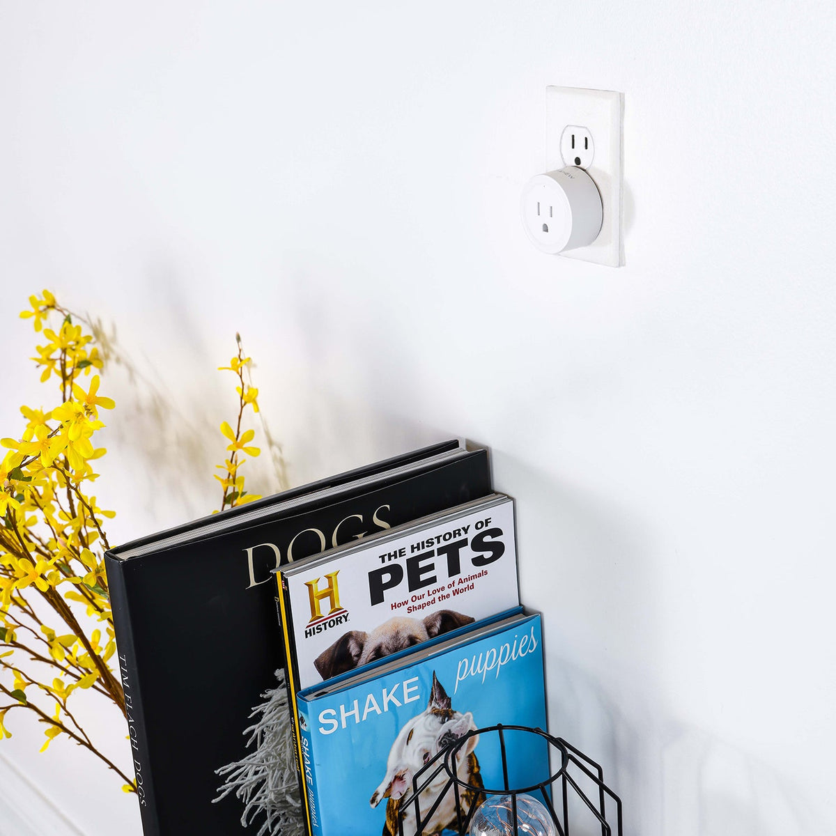 INSTACHEW, Pureconnect Smart Plug, App Enabled, Google Assistant and Alexa Compatible, Smart Converter, Smart Adapter