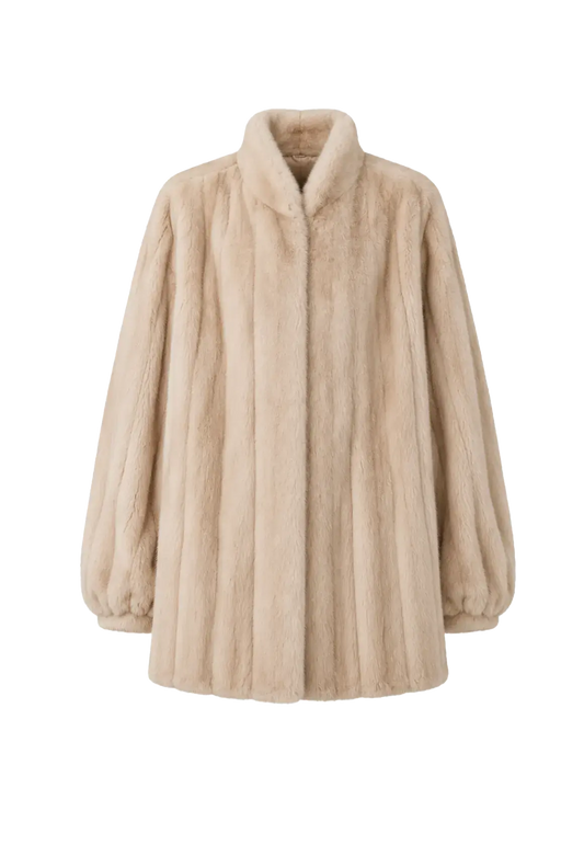 Meteor Variations Sable Fur Coat Women