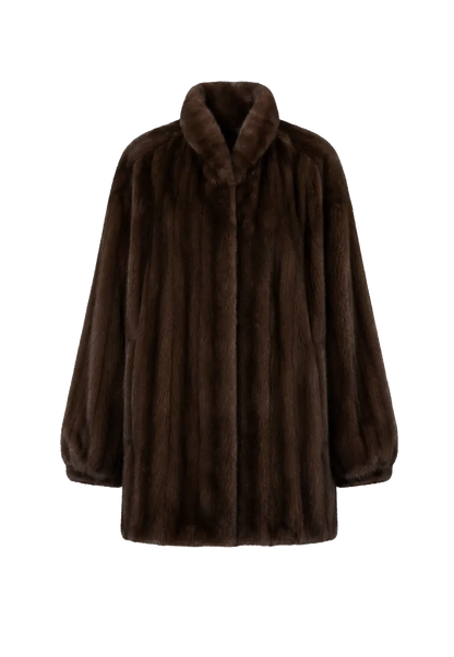 Meteor Variations Sable Fur Coat Women
