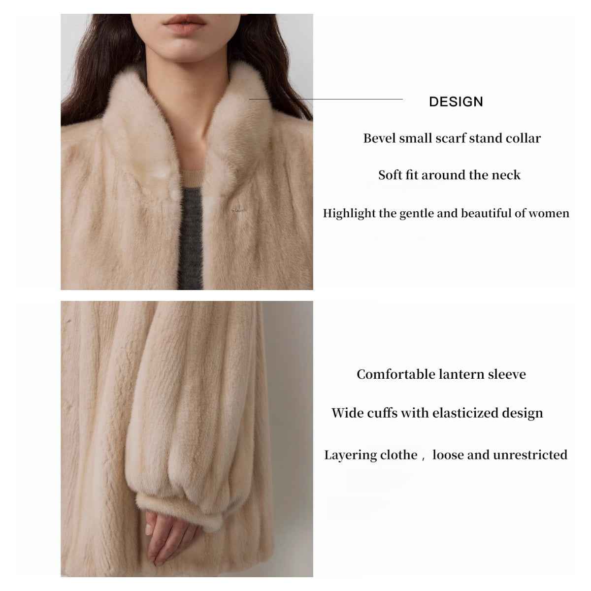 Meteor Variations Sable Fur Coat Women