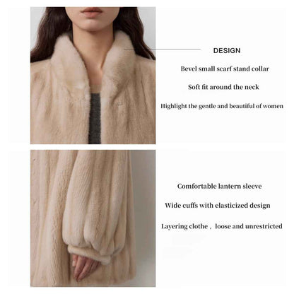 Meteor Variations Sable Fur Coat Women