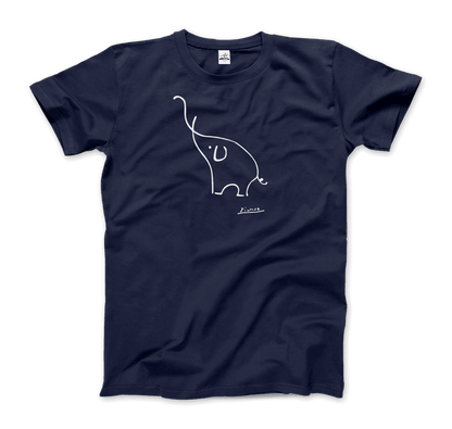 Pablo Picasso Elephant Sketch Artwork T-Shirt