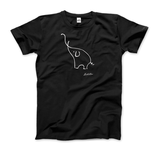 Pablo Picasso Elephant Sketch Artwork T-Shirt