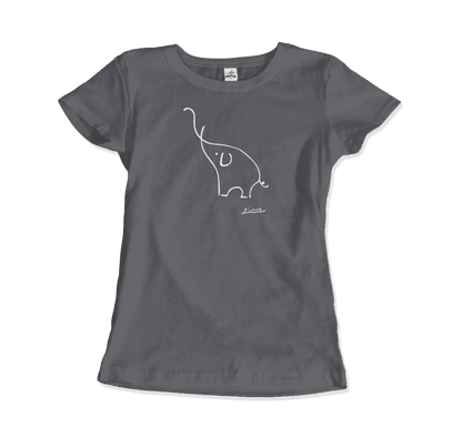 Pablo Picasso Elephant Sketch Artwork T-Shirt