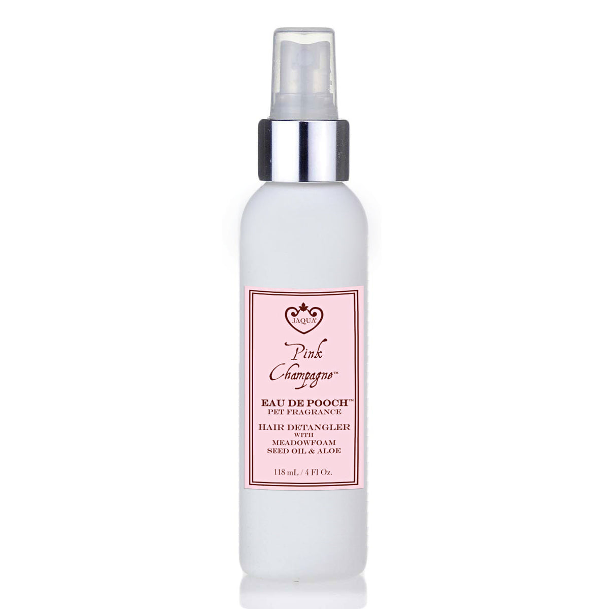 Pink Champagne Eau De Pooch Pet Fragrance and Hair Detangler Spray