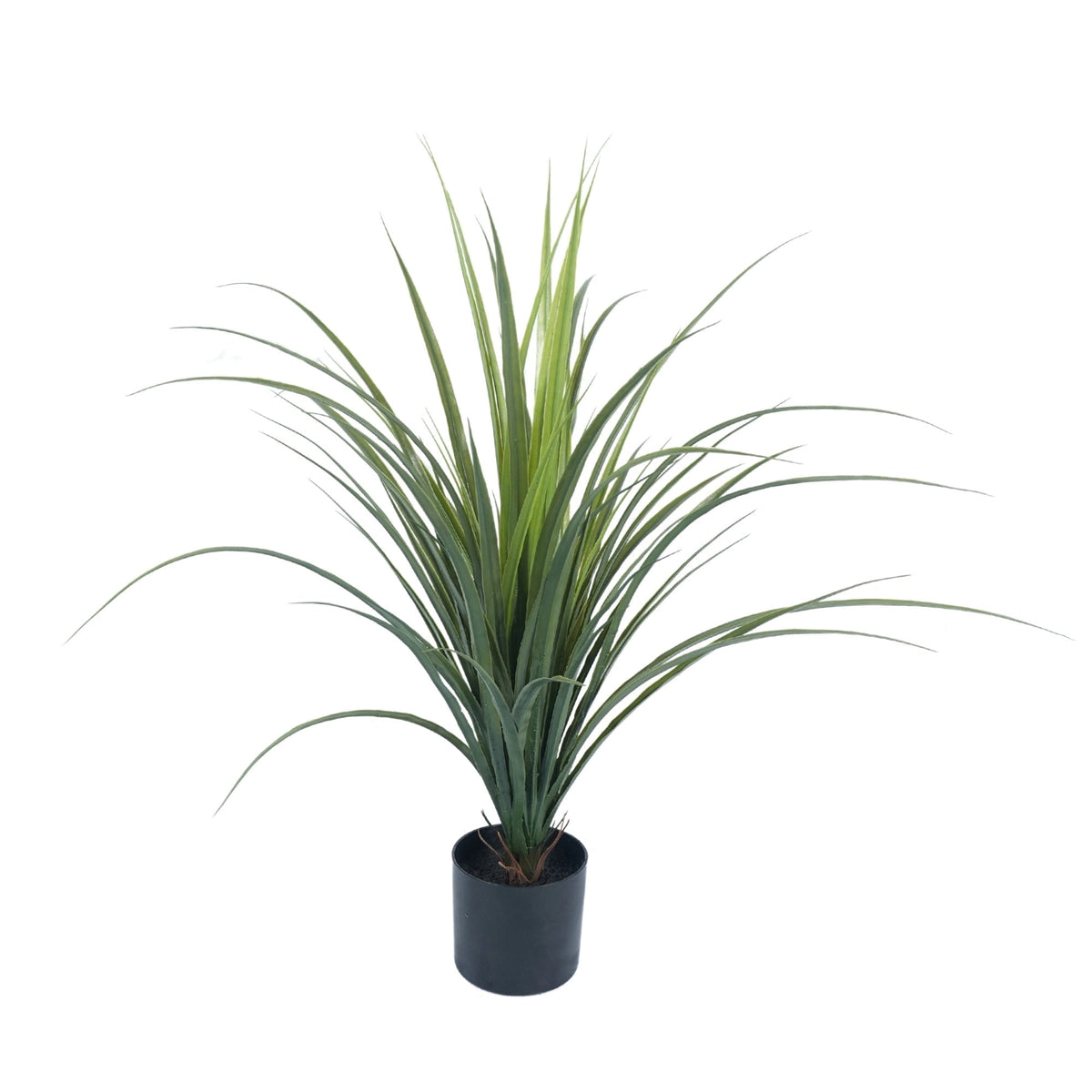 Potted Artificial Long Grass (Yucca Grass) 75cm UV Resistant